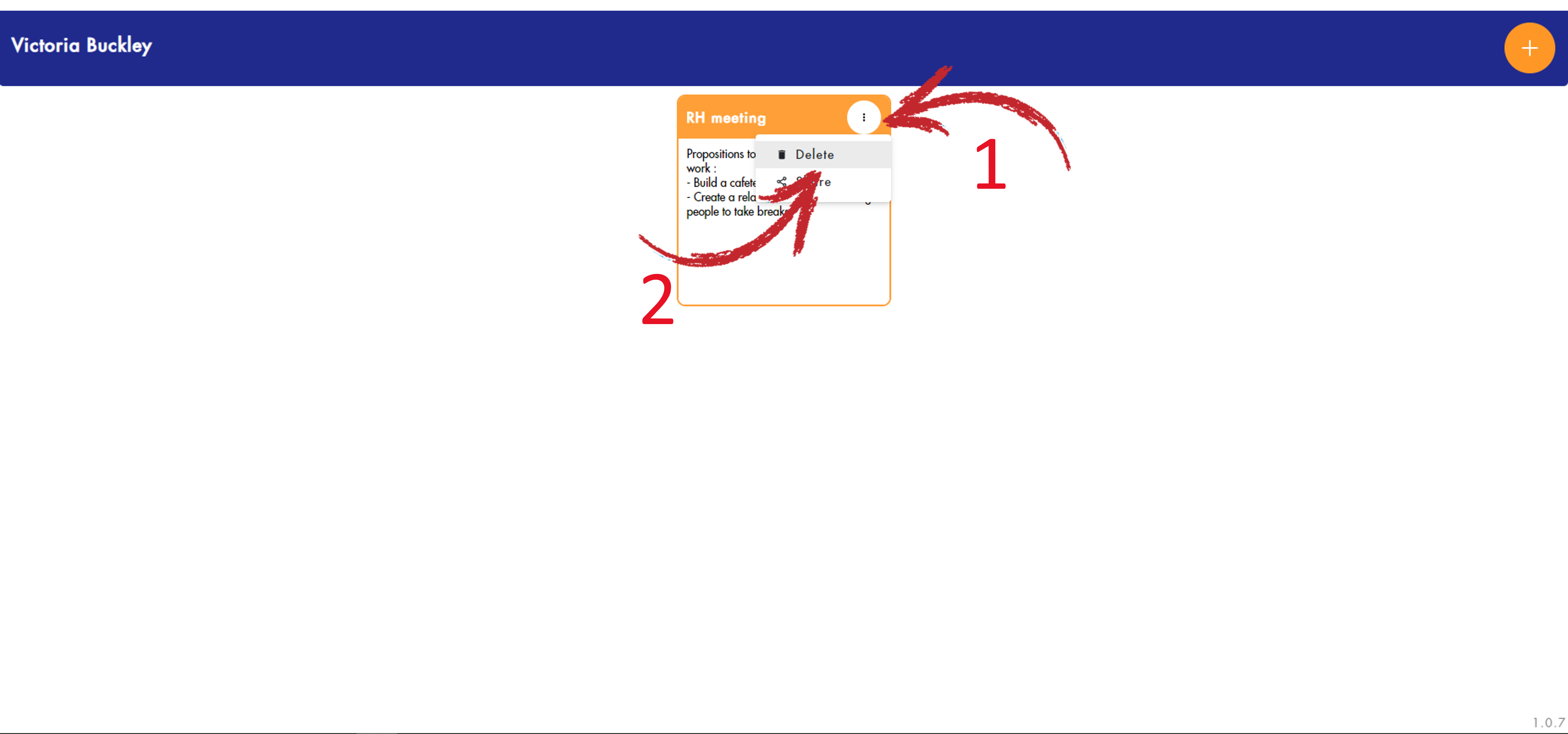 Delete Note
